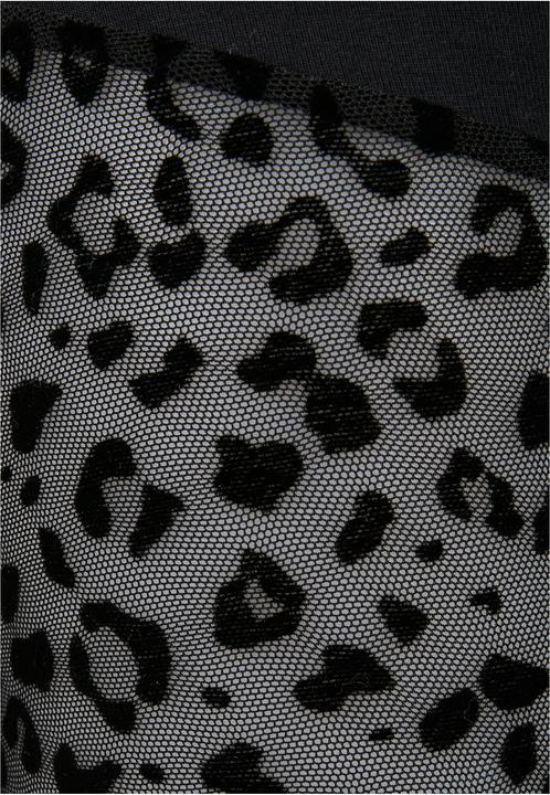 Actual product image Urban Classics Ladies Flock Lace Inset Leggings (4XL)