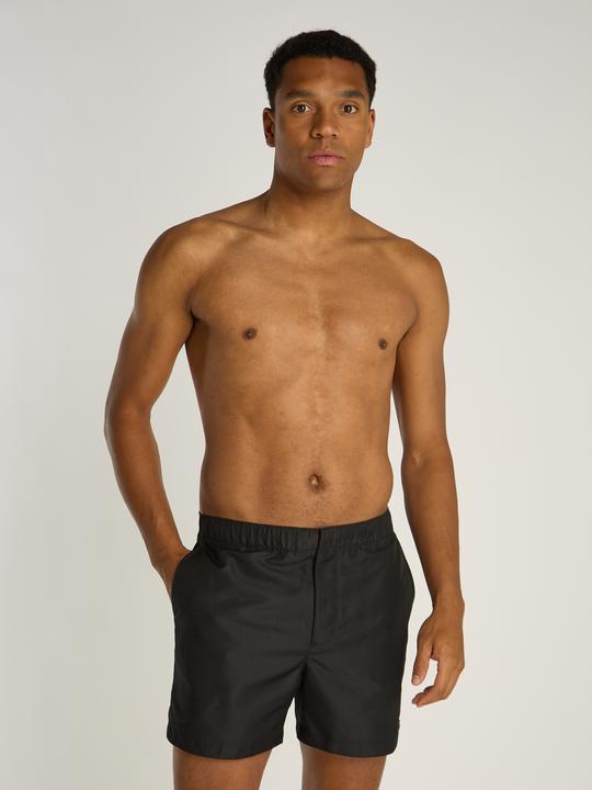 Produktbild Calvin Klein Medium Double Waistband Heren Zwembroek - Zwart - Maat XL (XL)