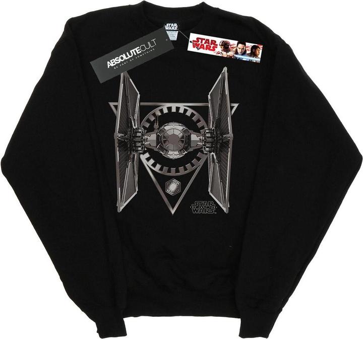 Actual product image Star Wars Boys The Last Jedi TIE Fighter Sweatshirt (128)