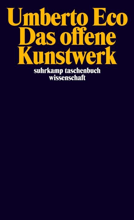 Immagine prodotto Das offene Kunstwerk (Tedesco, Umberto Eco, 1977)