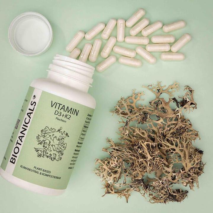 Actual product image Biotanicals Vitamin D3 + K2 150 capsules (150 Piece, Capsules, 86 g)