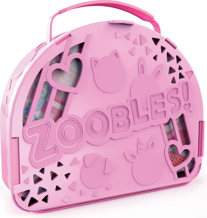 Actual product image Spin Master Zoobles Diva Ballerina Dance Studio Play Set and Storage with 3 Exclusive Figures
