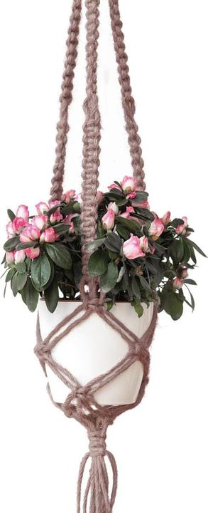 Image du produit Hoooked Set de bricolage Macramé Flower Basket Pink