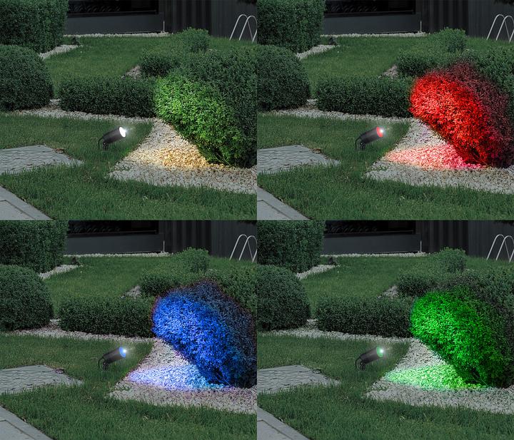 Immagine prodotto Luminea Riflettore da giardino WLAN (520 lm, IP65)