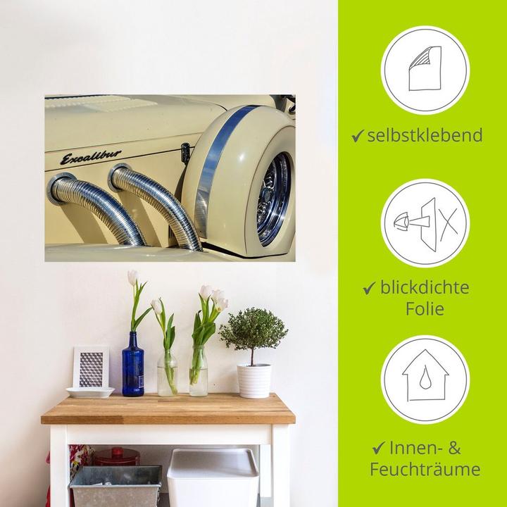 Immagine prodotto Artland Dettagli auto della lussuosa Excalibur U4VD (30 x 20 cm)