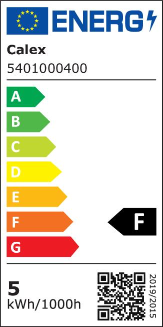 Energielabel Calex 5401000400 buitenverlichting Grondverlichting voor buiten LED F (380 lm, IP54)