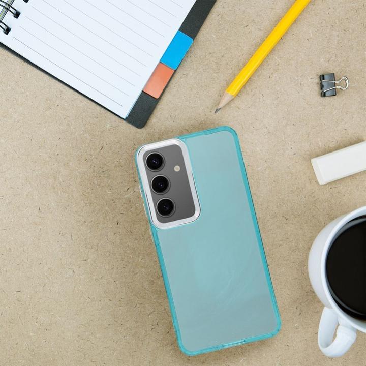 Actual product image OEM Back panel cover PEARL case for SAMSUNG S24 Plus green