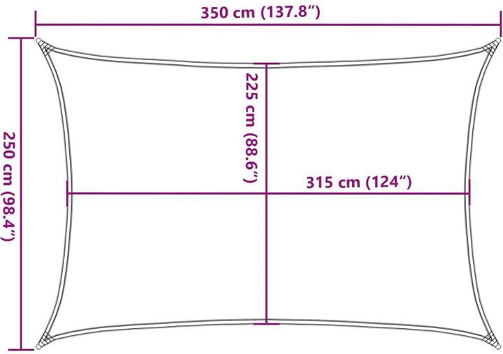 Produktbild VidaXL Alethea (250 x 350 cm)