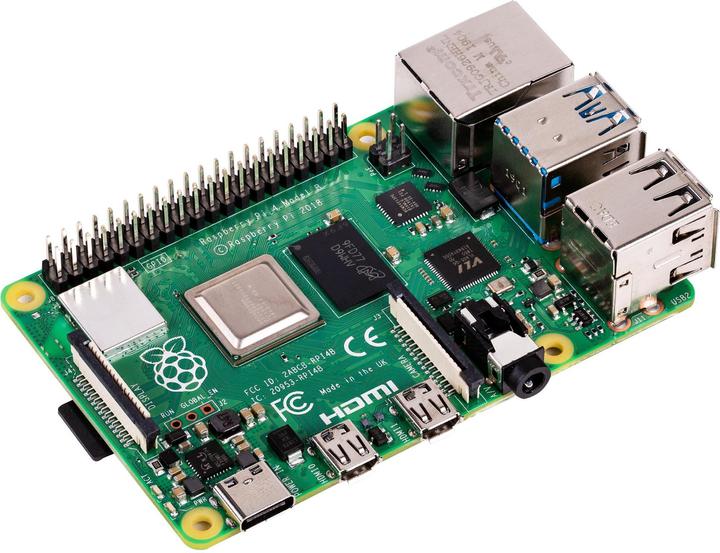Actual product image Raspberry Pi Raspberry PI4B-4GB incl. full kit