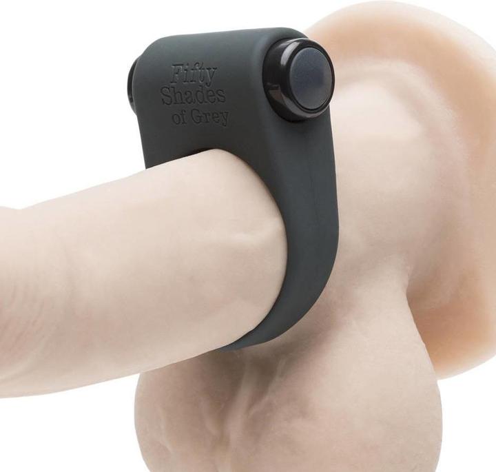 Actual product image Fifty Shades of Grey Feel it Vibrating Cock Ring (6.40 cm)