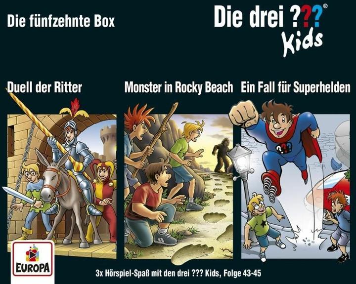 Produktbild Die drei??? Kids 3er Box 15. Folgen 43-45 (United Soft Media, Deutsch)