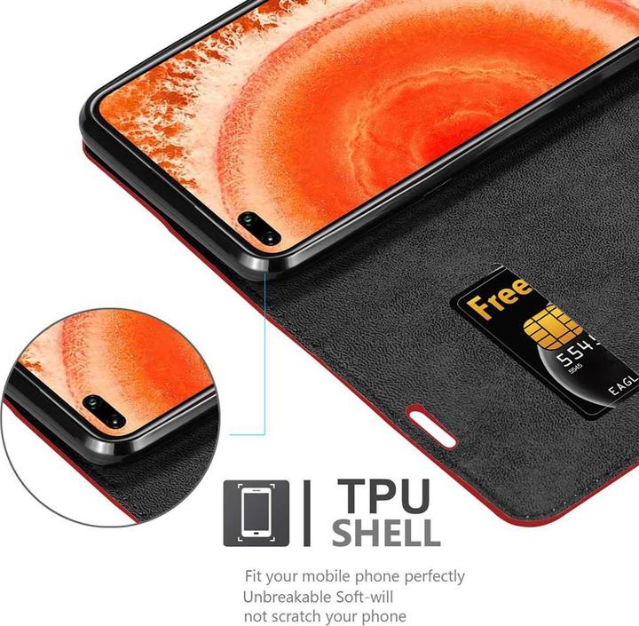 Produktbild Cadorabo Book Invisible Magnet Cover (Honor View 30)