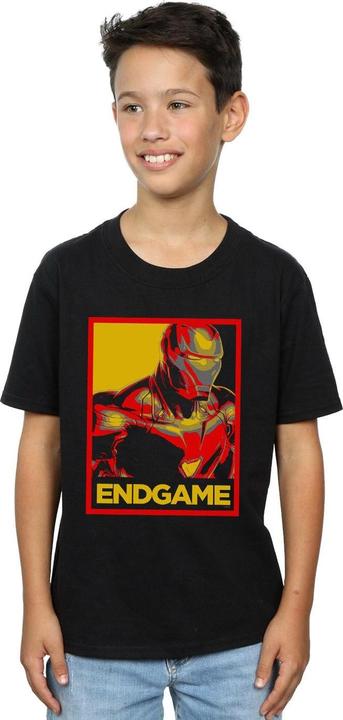 Produktbild Jungen Avengers Endgame Iron Man Poster TShirt (152, 158)