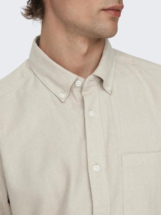 Image du produit Only & Sons Chemise unie à manches longues (XS)