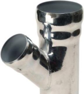 ACO GM-X DN 70X70 grenrør 45gr. - Galvaniseret