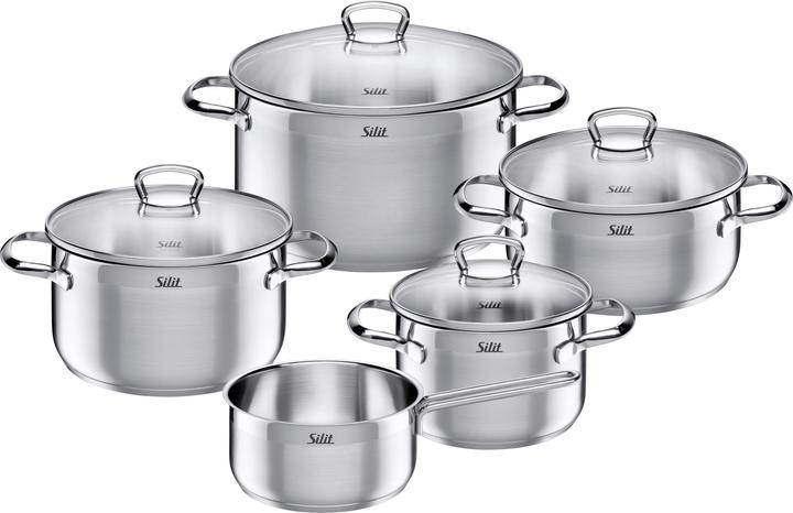 Silit Tuscany (20 cm, Pan set + pot set, Stainless steel)