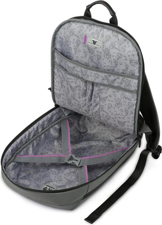 Actual product image Roncato Warner DC Rucksack - Harley Quinn Viola (18 l)
