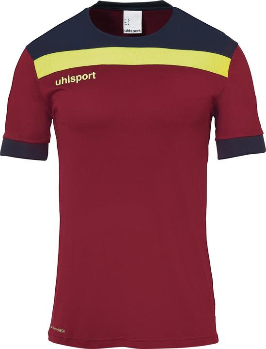 Bordeaux red, Marine, Fluo Yellow