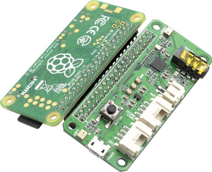 Actual product image Seeed Studio ReSpeaker 2-Mics HAT for Raspberry Pi 107100001