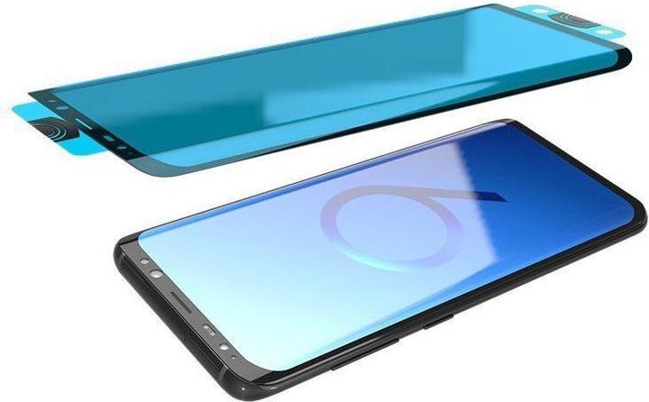 Immagine prodotto Hurtel 3D Edge Nano Flexi Glass Hybrid Protezione completa dello schermo con cornice per Samsung Galaxy (1 Pezzo/i, Samsung Galaxy S21+)