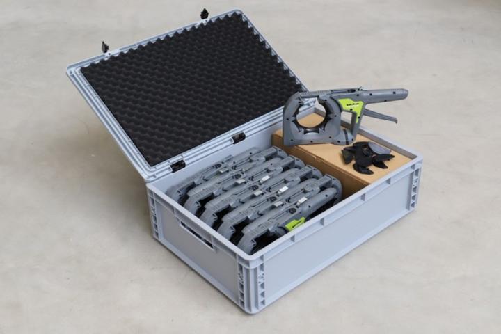 Actual product image Lübbering LUEB cable routing system