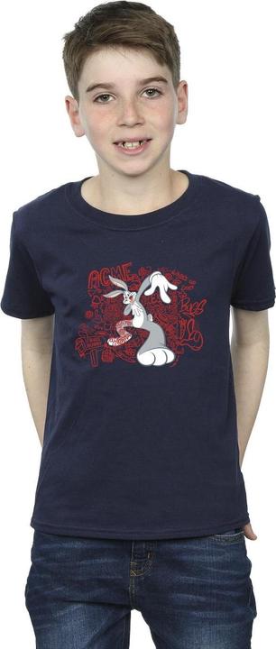 Actual product image Looney Tunes Boys ACME Doodles Bugs Bunny T-Shirt (152, 158)