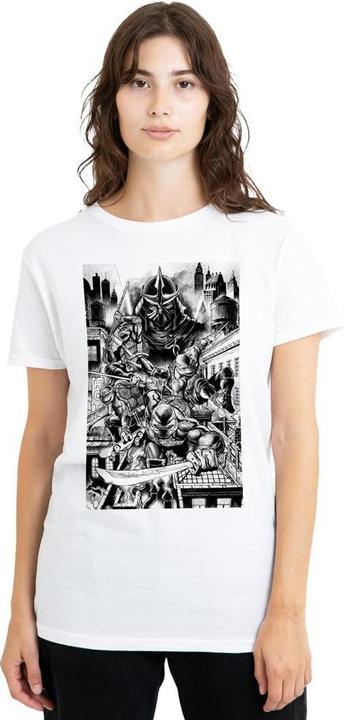 Actual product image Teenage Mutant NT Unisex Adult Take Down Shredder T-Shirt (XL)