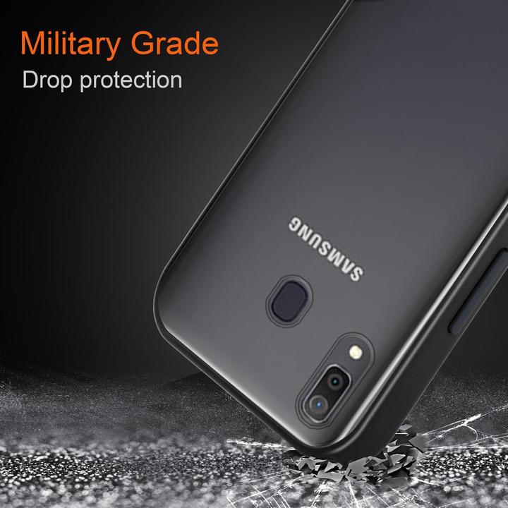 Productafbeelding Cadorabo Hybride matte hoes (TCL A30, Samsung Galaxy M10, Samsung Galaxy A20)