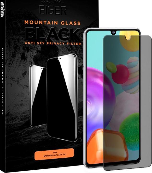 Image du produit Eiger Mountain Glass Black (1 pièce(s), Samsung Galaxy A41)