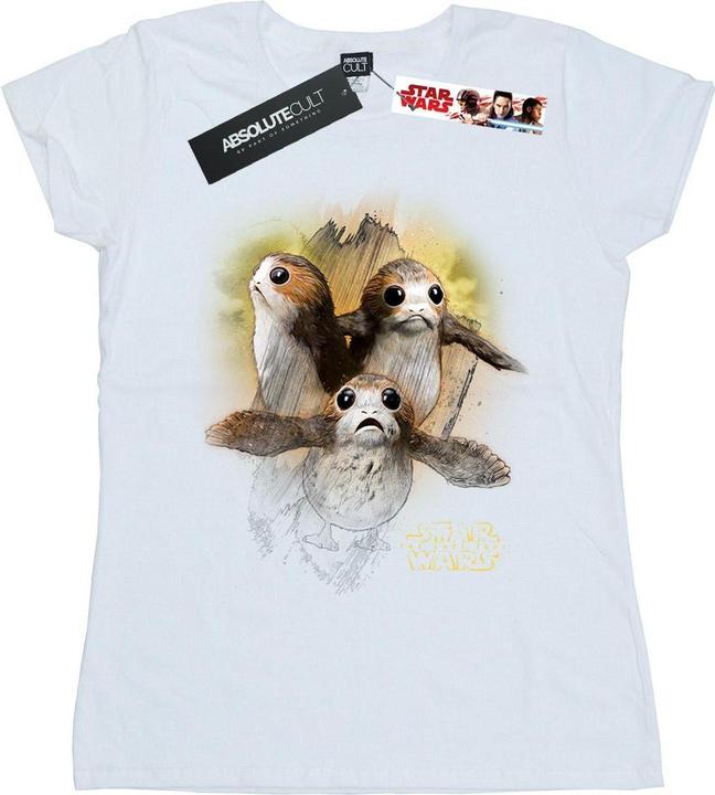 Star Wars The Last Jedi Porgs Brushed TShirt