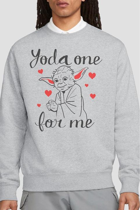 Produktbild Star Wars Yoda One For Me Sweatshirt Valentinstag (XXL)