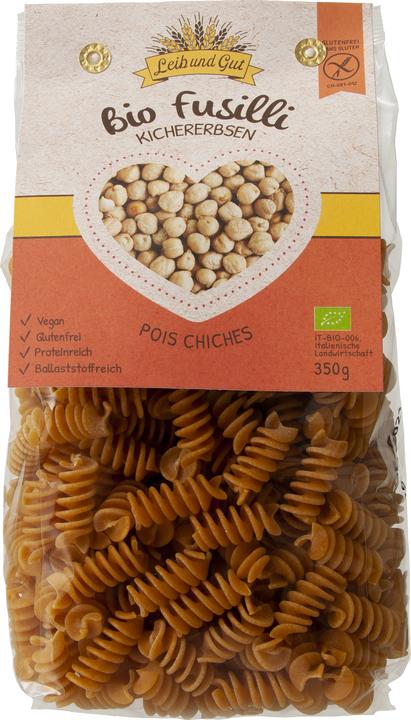 Produktbild Leib und Gut Teigwaren Bio Penne Kichererbsen 350 g (362 g)