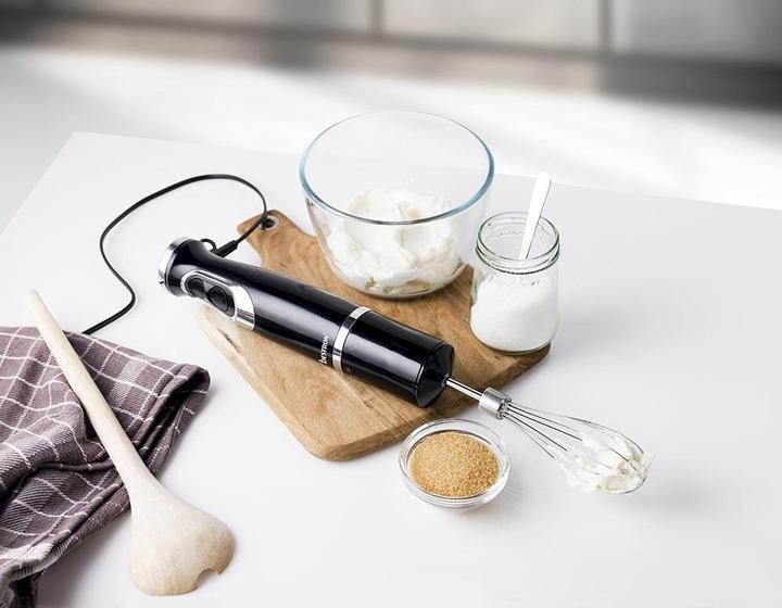 Actual product image Bestron Stainless steel hand blender set