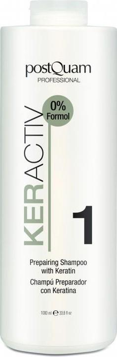 Immagine prodotto Postquam KERACTIV shampoo preparatore con cheratina 1000 ml (1000 ml, Shampoo liquido)