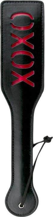 Produktbild Fetish Collection Zwarte Leren Paddle XOXO