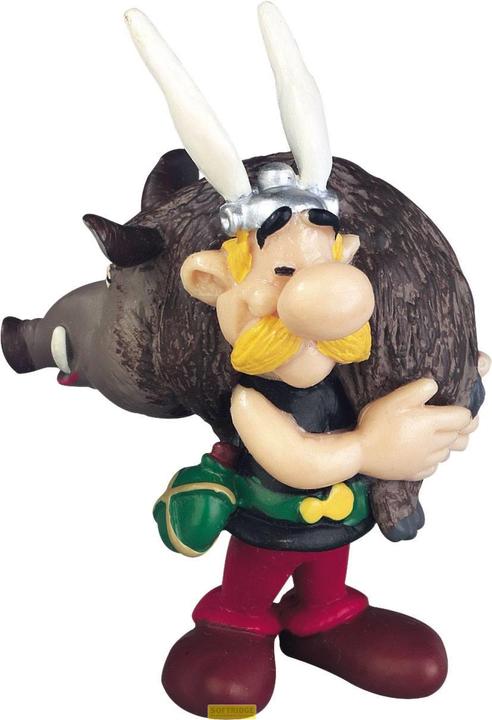 Image du produit Plastoy Astérix figurine Astérix portant un sanglier 6 cm
