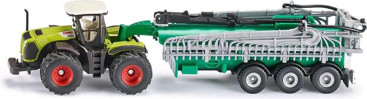Siku Claas Xerion mit Fasswagen