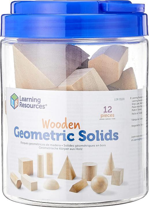 Produktbild Learning Resources Geometrische Körper (Englisch, Multilingual)