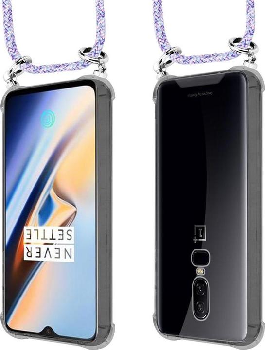 Produktbild Cadorabo TPU Handy Kette SILBER Cover