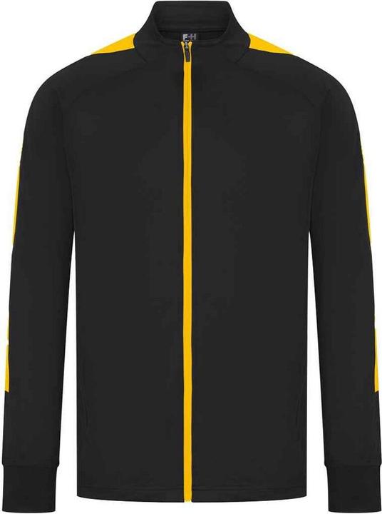 Actual product image Finden & Hales Mens Knitted Tracksuit Top (M)