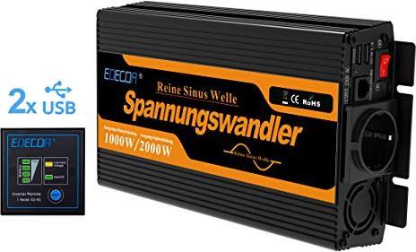 Produktbild Edecoa Wechselrichter Spannungswandler