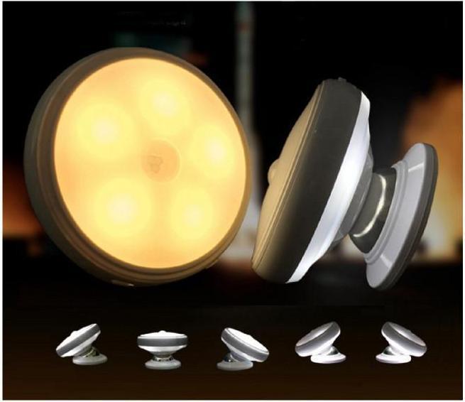 Image du produit Maclean MCE223 MCE223 Lampe LED avec capteur de mouvement, aimant, rétroéclairage 3xAAA Capteur PIR (50 lm)