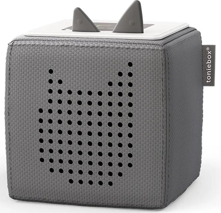 Tonies Toniebox Starterset Anthrazit (Kreativ-Tonie) (Deutsch)