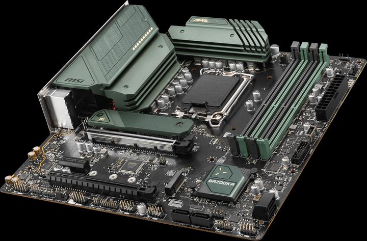 Image du produit MSI MAG B660M BAZOOKA DDR4 (LGA 1700, Intel B660, mATX)