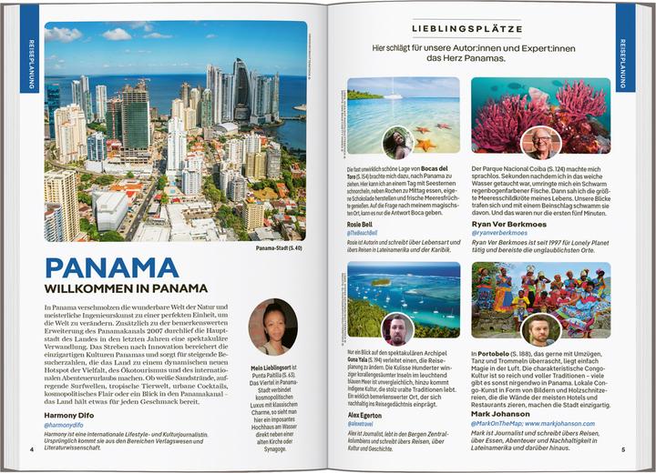 Produktbild Reiseführer Panama (Deutsch, Alex Egerton, Mark Johanson, Ryan Ver Berkmoes, Rosie Bell, Harmony Difo, 2024)