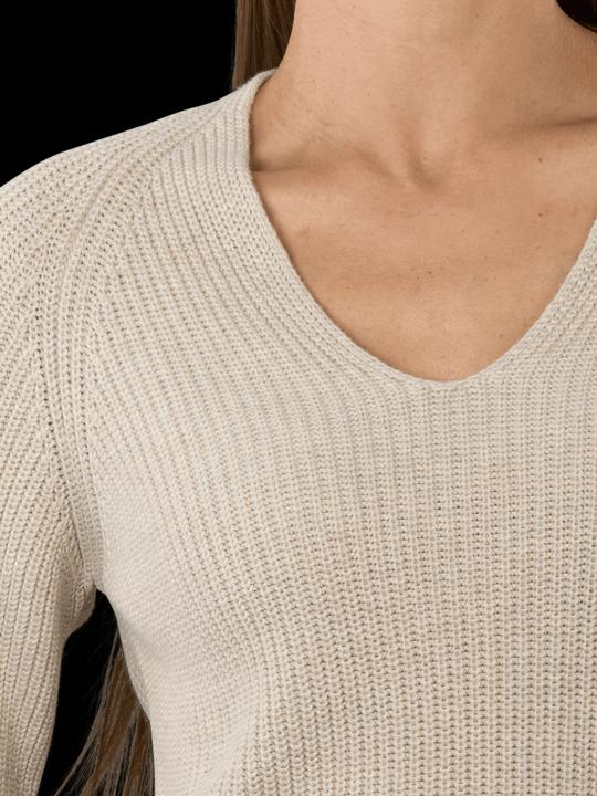 Produktbild Marc O'Polo Cardigan Stich Pullover V-Neck sandy melange (M)