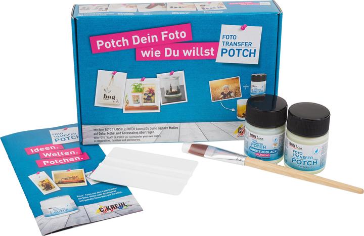 Produktbild Kreul Foto Transfer POTCH, Set NEUES DESIGN (Durchsichtig, 50 ml)