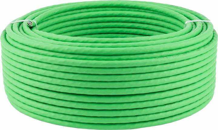 Actual product image Shiverpeaks ®-BASIC-S--installation cable, cat. 8.2, S/FTP, GHMT certification, green, 50.0m (S/FTP, CAT8.2, 50 m)