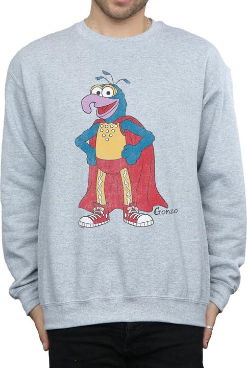 Actual product image Gildan Mens Classic Gonzo Heather Sweatshirt (3XL)