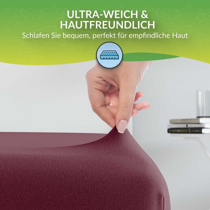 Actual product image Etérea Comfort Jersey (140 x 200 cm, 160 x 200)